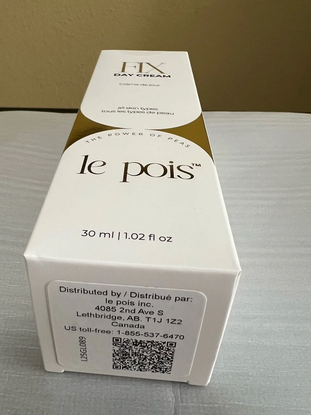 le pois FIX Day Treatment Cream, All Skin Types, 30 ml / 1.02 fl oz. Sealed Box.